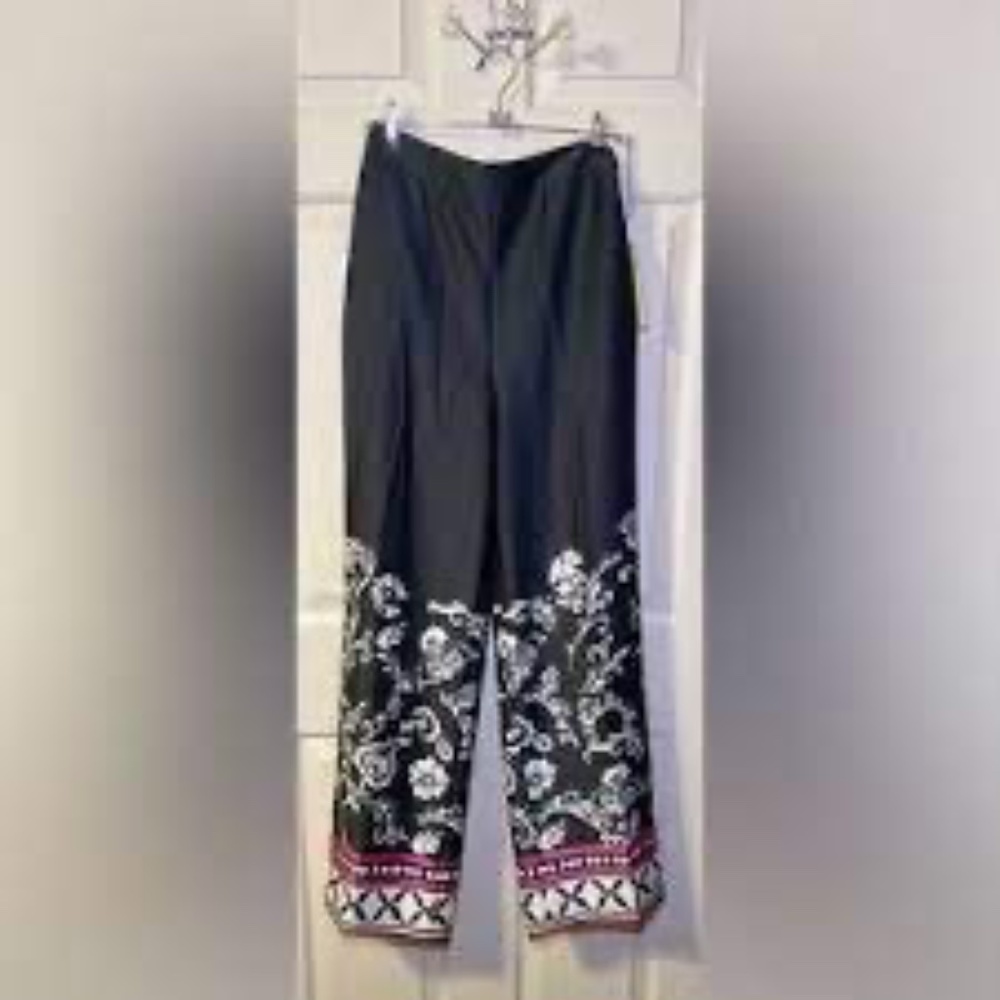 Eliane Rose Satin Polyester Pants size XL Very Cute! NWT! - Picture 3 of 3
